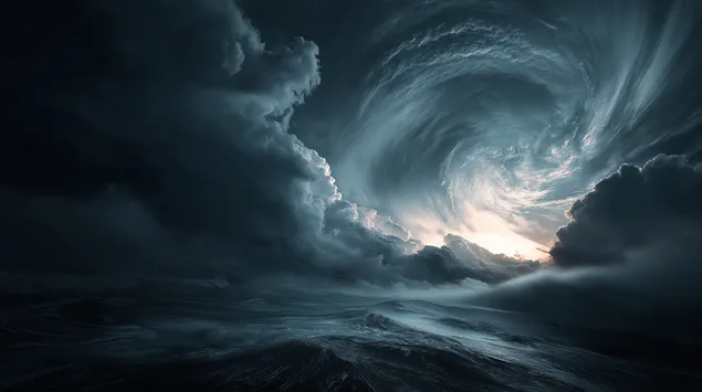 strobilizomeno mati tuphona pano apo enan thuellode okeano lepse