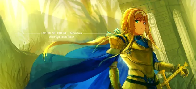Sword Art Online Alicization - Alice Synthesis Thirty 4K bakgrund