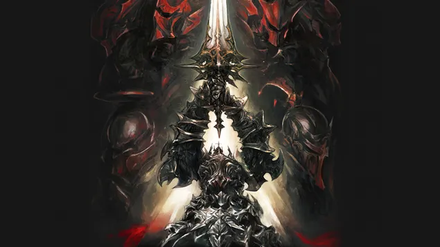 Sword of Heaven - Final Fantasy XIV Online (videojoc) 4K fons de pantalla