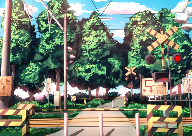 踏切道路 ダウンロード