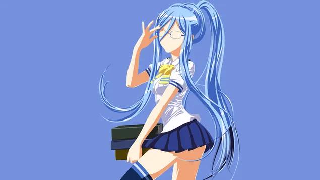 Такао (арпеджио от синя стомана) 4K тапет