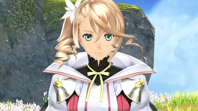 热血传说 - 绿眼艾丽莎 HD 壁纸