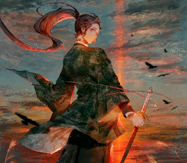 Танджиро Камадо #14 HD тапет