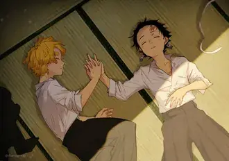 Tanjiro Kamado X Zenitsu Agatsuma 2K tapeta