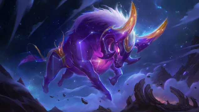 Targon Celestial 'The Charger' (Legends of Runeterra) - League of Legends (LOL) 4K Tapeten