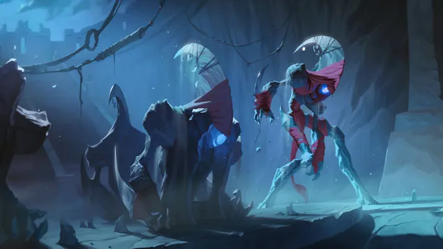 Targon „Strażnik Półksiężyca” (Legends of Runeterra) - League of Legends (LOL) 4K tapeta