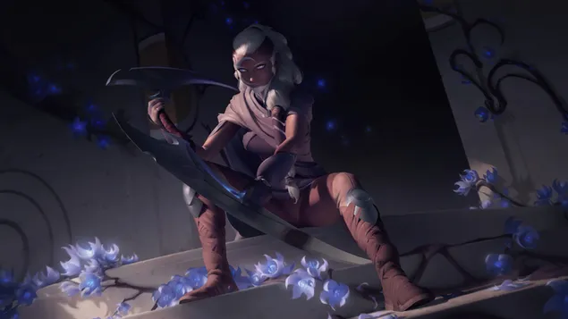 Targon Duskbringer 'Lunari' (Legends of Runeterra) - League of Legends (LOL) 4K sfondo