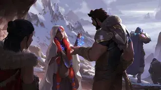 Tapeta Targon 'Gift Giver' (Legends of Runeterra) - League of Legends (LOL) 4K