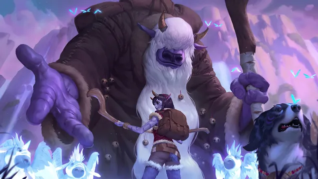 Targon Grandfather 'Rumul' (Legends of Runeterra) - League of Legends (LOL) 4K wallpaper