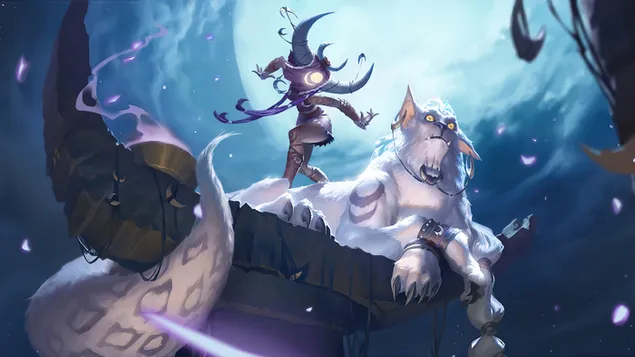 Targon 'Moondreamer' (Legends of Runeterra) – League of Legends (LOL) 4K háttérkép