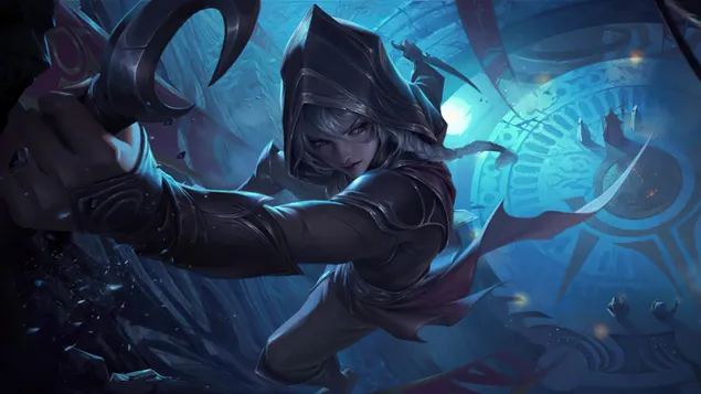 Targon Shadestalker 'Lunari' (Legends of Runeterra) - 英雄联盟 (LOL) 4K 壁纸