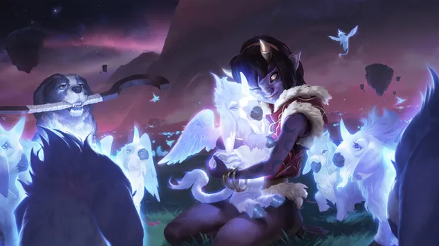 Targon 'Star Shepherd' (Legende Runeterre) - League of Legends (LOL) 4K pozadina