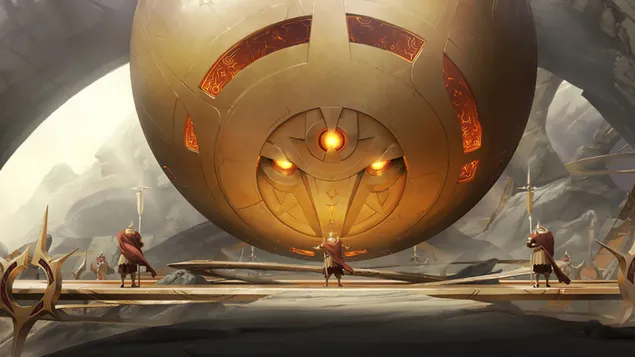 targon 'sun guardian' (legende runeterre) - league of legends (lol) preuzmi