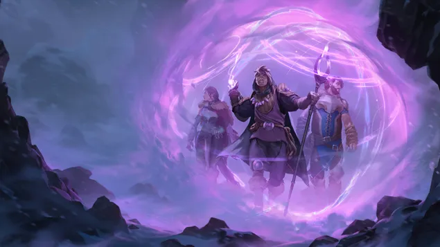 Targon 'Tyari The Traveler' (符文之地传奇) - 英雄联盟 (LOL) 4K 壁纸