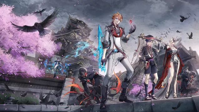 Tartaglia (Anak) - Dampak Genshin [Game Video Online] 4K wallpaper