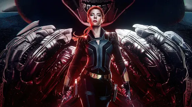 taskmaster je pozadina crne udovice preuzmi