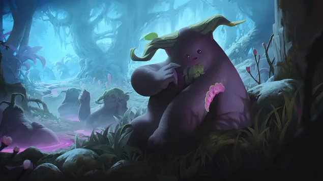 Вкусный фэйфолк «Иония» (Legends of Runeterra) - League of Legends (LOL) 4K обои