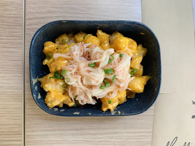 Вкусная еда - креветки гёза 4K обои