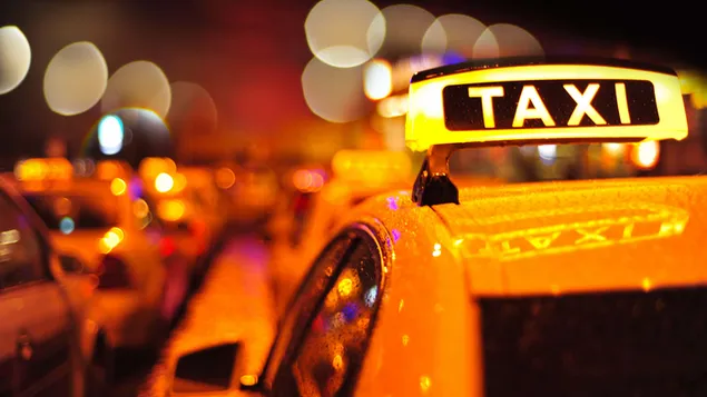 Tapeta Taxi 4K