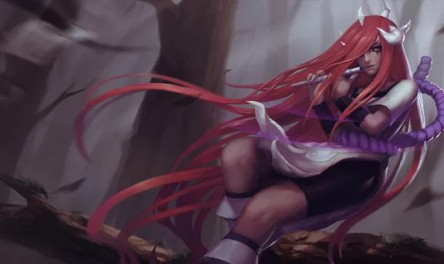 tayuya hraje jutsu na fletnu [naruto] stahnout