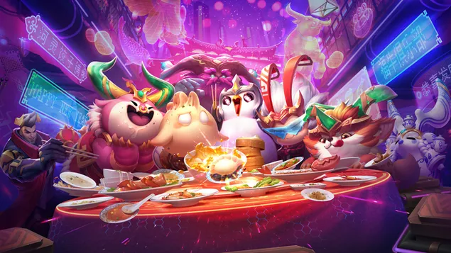 Teamfight Tactics (TFT) 小小英雄 - 英雄聯盟 (LOL) 8K 壁紙