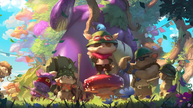 prezemete teemo (legends of runeterra) - liga na legendi (lol)