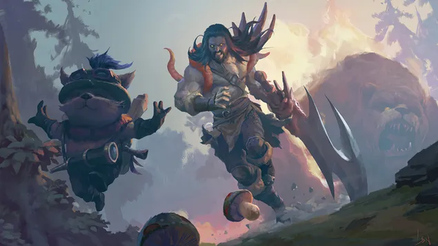 prezemete teemo protiv. trindamer - liga na legendi (lol)