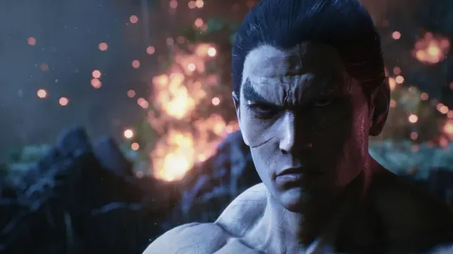 Tekken 8 Kazuya 2023 4K sfondo