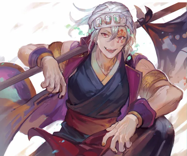 tengen uzui(E Mo Sha Shou :kimetsu no yaiba)3Xia Zai