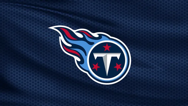 Tennessee titans logo på blå baggrund 2K tapet