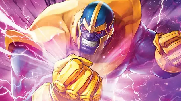 Thanos (Dion) Marvel Comics 4K ozadje