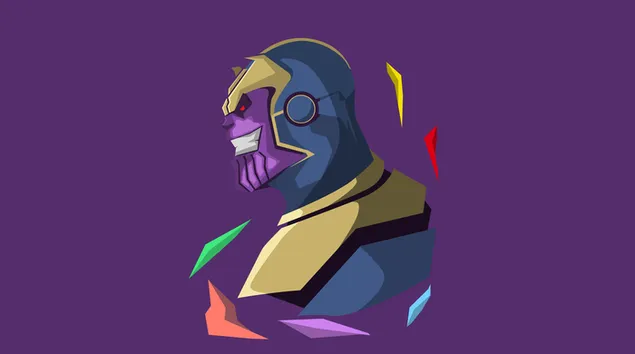 Thanos famous grin