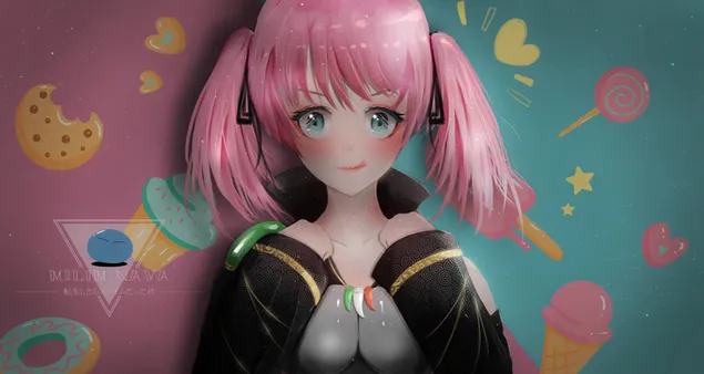 That Time I Got Reincarnated As A Slime - Millim Nava 2K wallpaper