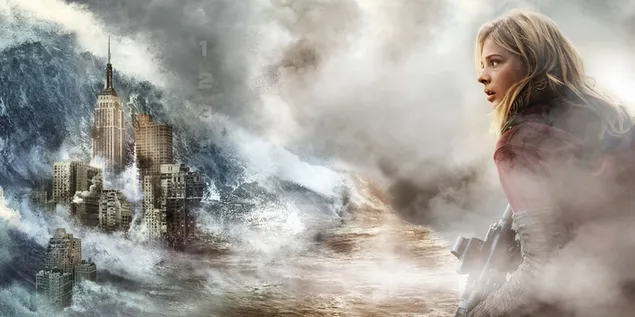 Gelombang ke-5 - Chloe Grace Moretz 8K kertas dinding