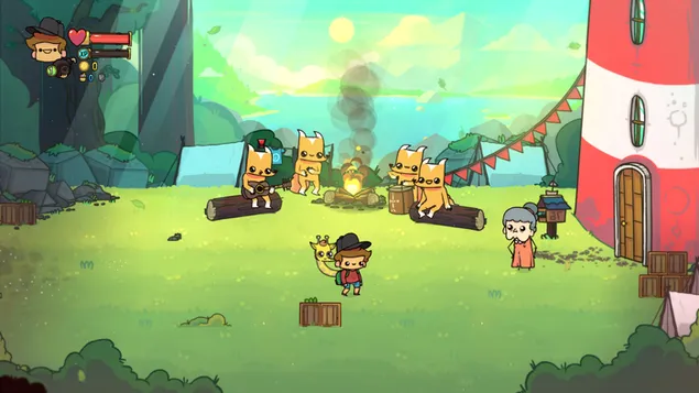 Adventure Pals Park 4K baggrundsbillede