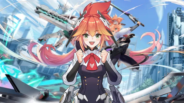 Tapeta The Aspirants Skin 'Fanny' - Mobile Legends: Bang Bang (MLBB) 4K