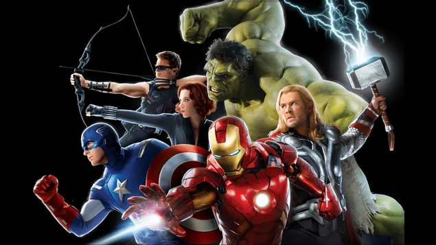 The Avengers movie - Heroes 2K wallpaper