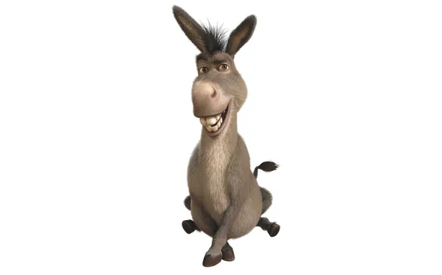El burro balbuceante conocido de la película animada Shirek