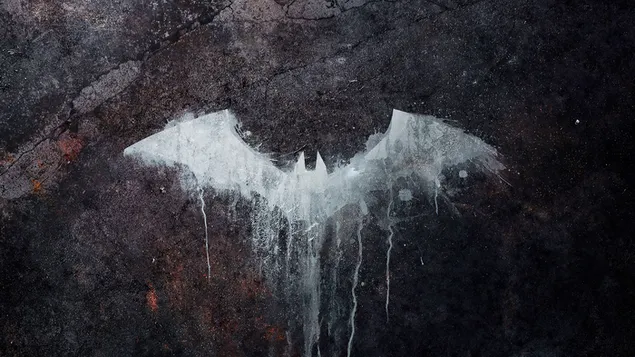 バットマン2021映画（スプレーペイントロゴ） 4K 壁紙