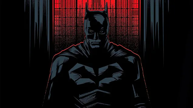 Бетмен 2022 - филмски постер 4K тапет