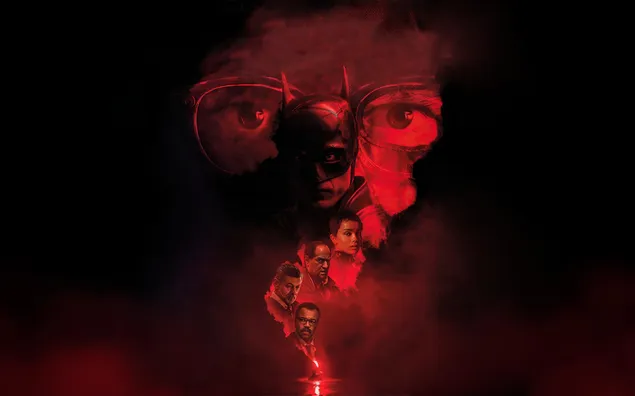 Upitnik Batman - žena mačka, zagonetač, pingvin, alfred i gordon 2K pozadina