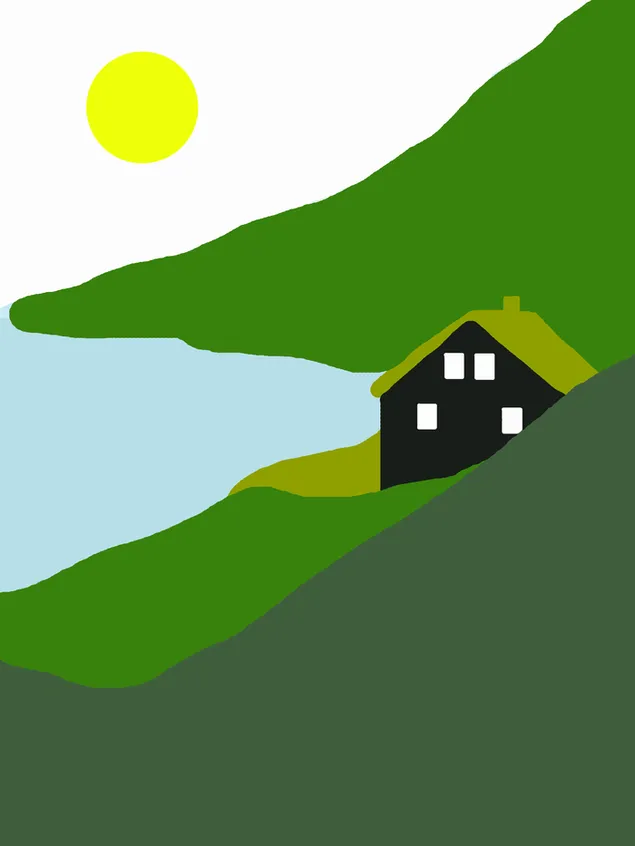 The Black House 4K wallpaper