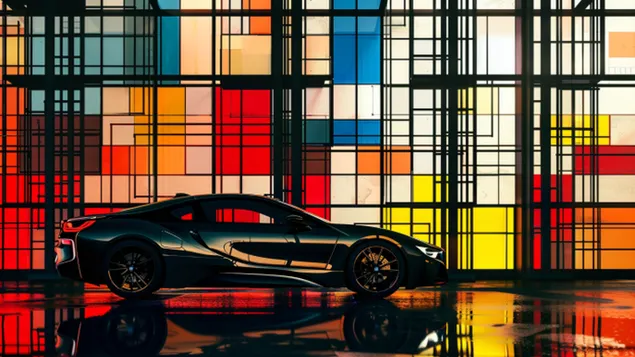 BMW i8, המגלמת את עתיד היוקרה והביצועים 8K טפט