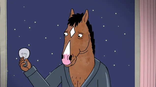 The BoJack Horseman 4K wallpaper
