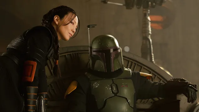 Páipéar balla Leabhar Boba Fett : Boba Fett & Fennec Shand4K