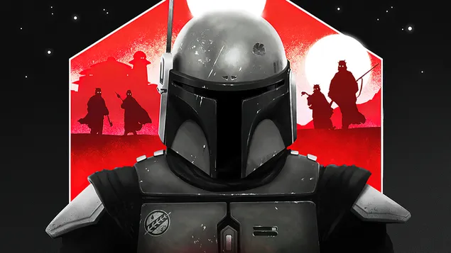 Páipéar balla Leabhar Boba Fett | Boba Fett4K