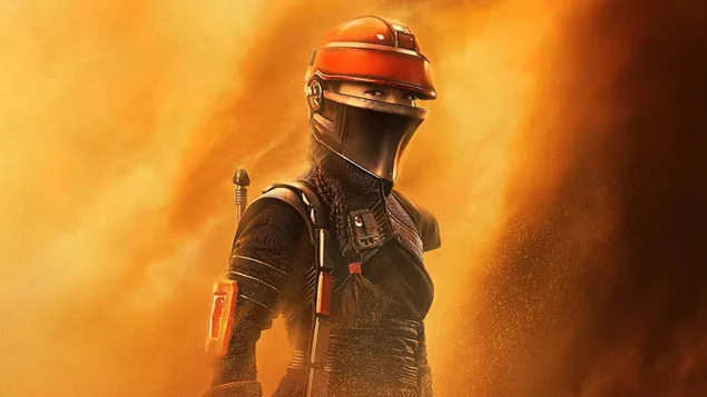 Páipéar balla Leabhar Boba Fett - Fennec Shand4K