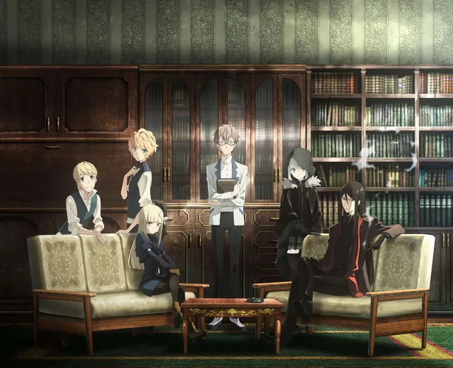 Fail Kes Lord El-Melloi II 2K kertas dinding