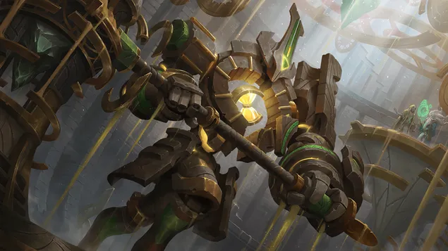 Wskazówka zegara (Legends of Runeterra) — League of Legends (LOL) 4K tapeta