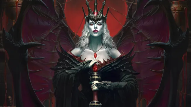 '백작부인' 몬스터 - 디아블로 이모탈(비디오 게임 ~2021) 4K 배경화면